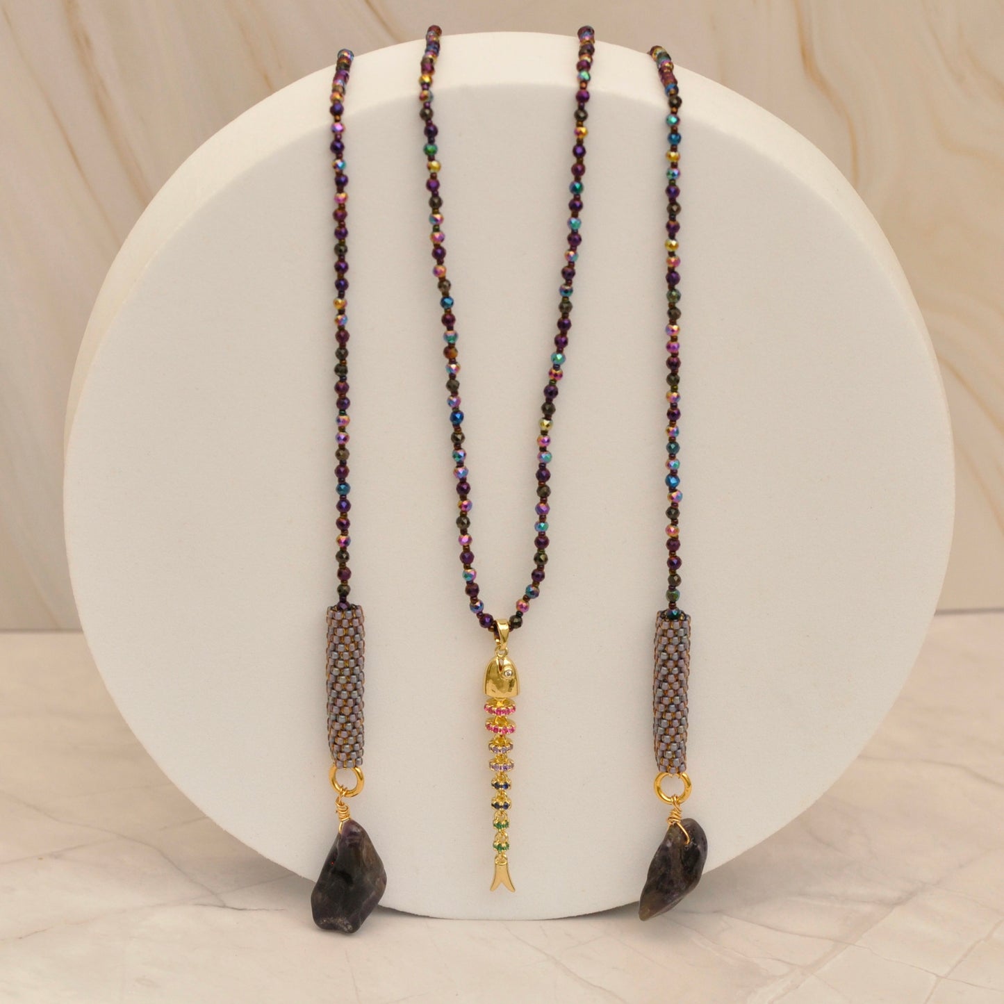Collar Pez Espiral