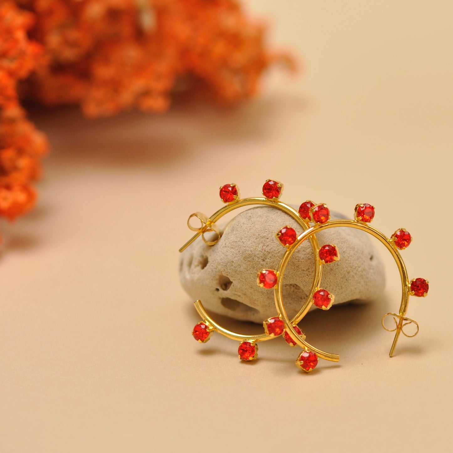 Candongas Aros de Cristal