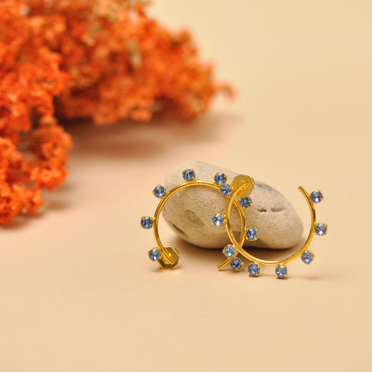 Candongas Aros de Cristal