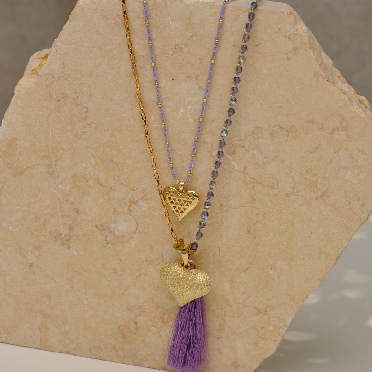 Collar Corazones de Esperanza