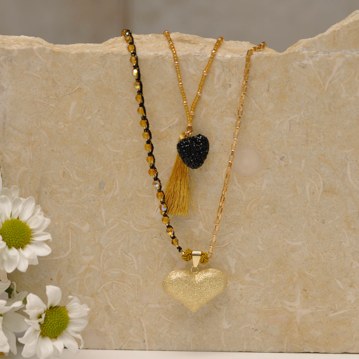 Collar Corazones de Esperanza