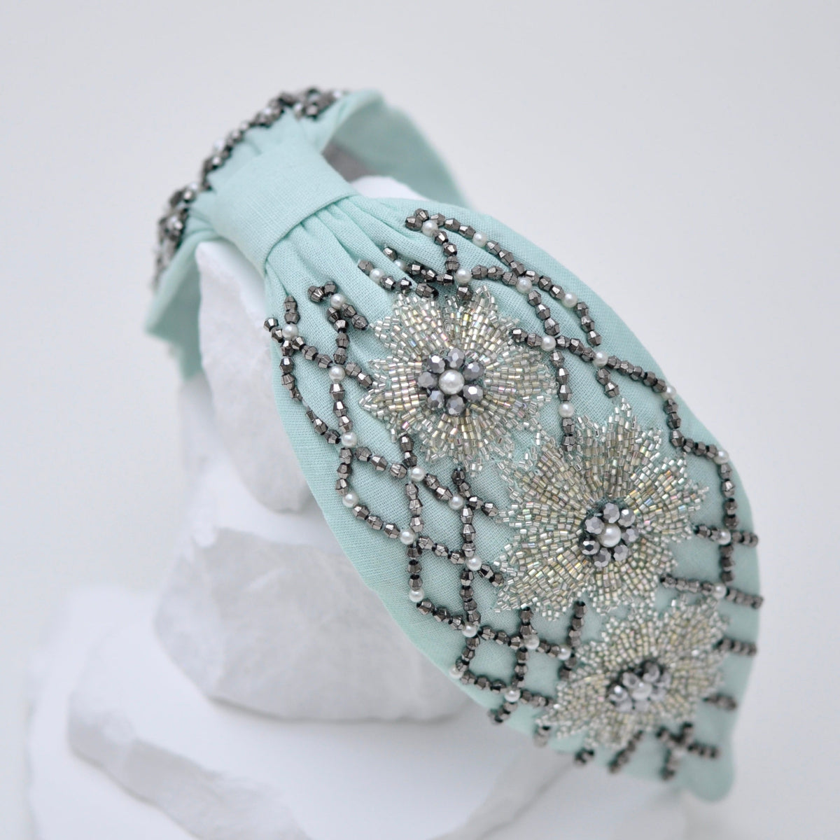 Diadema Estrellas Fugaces Verde