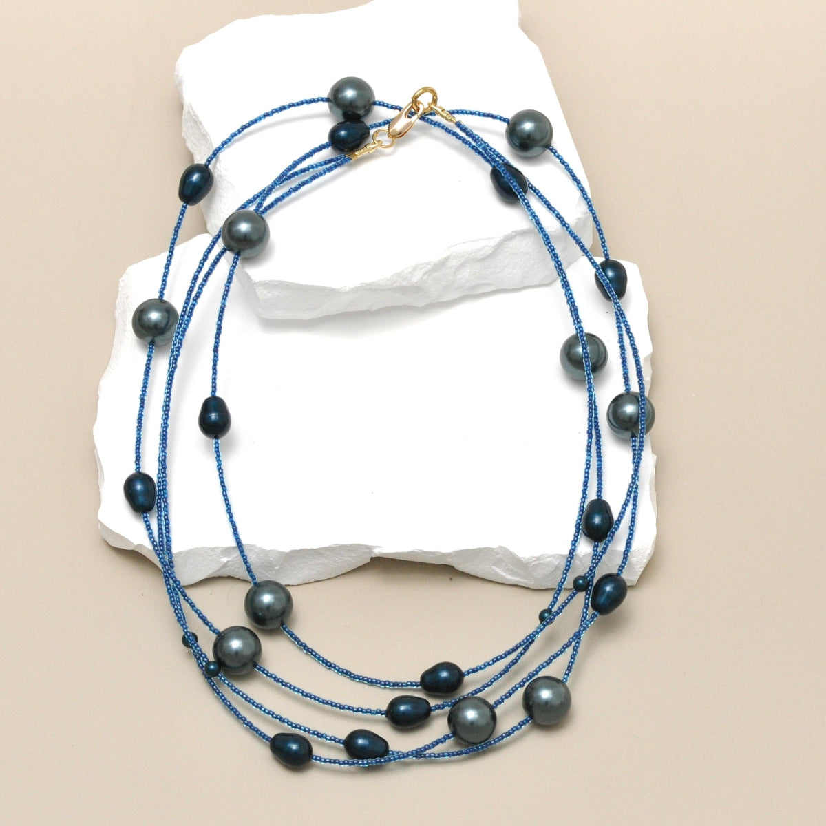 Collar Cascada de Perlas
