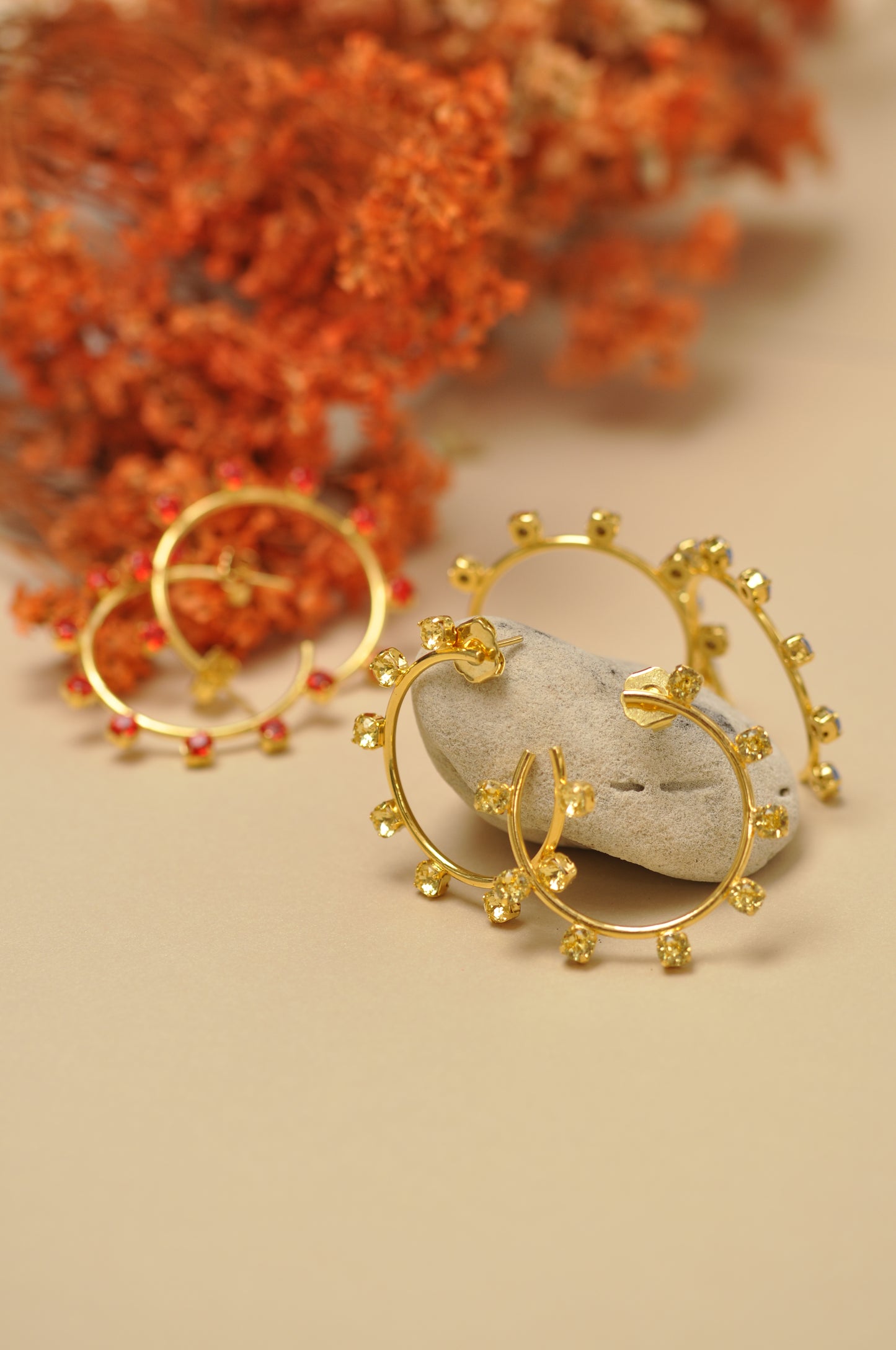 Candongas Aros de Cristal