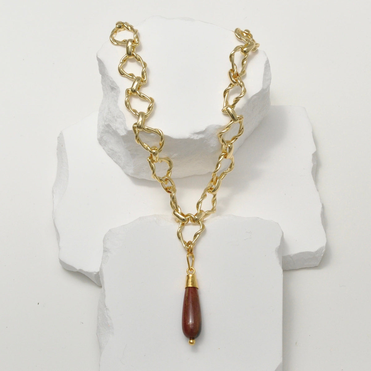 Collar Gota de Piedra