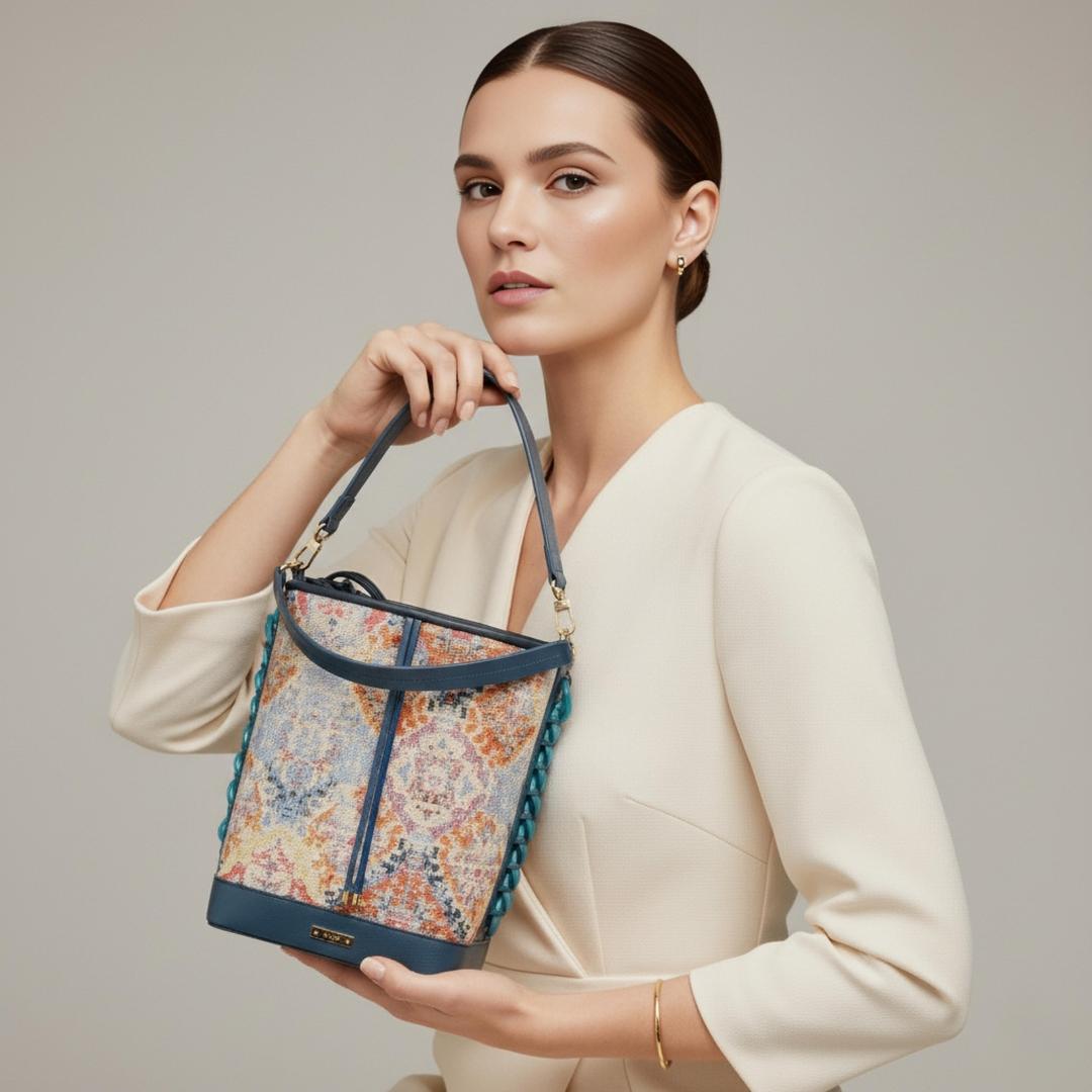 Bolso Bucket Azul | Ana Lince
