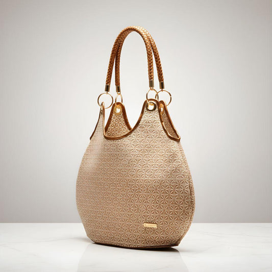 Bolso Round Yute Stars | Ana Lince