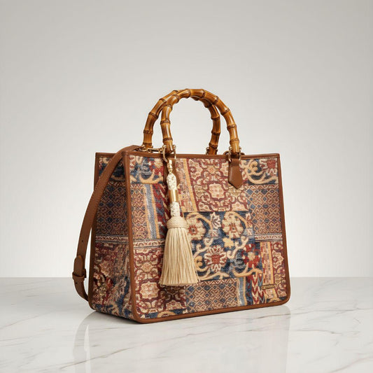 Bolso Tote Luxury Bag Morrocan | Ana Lince