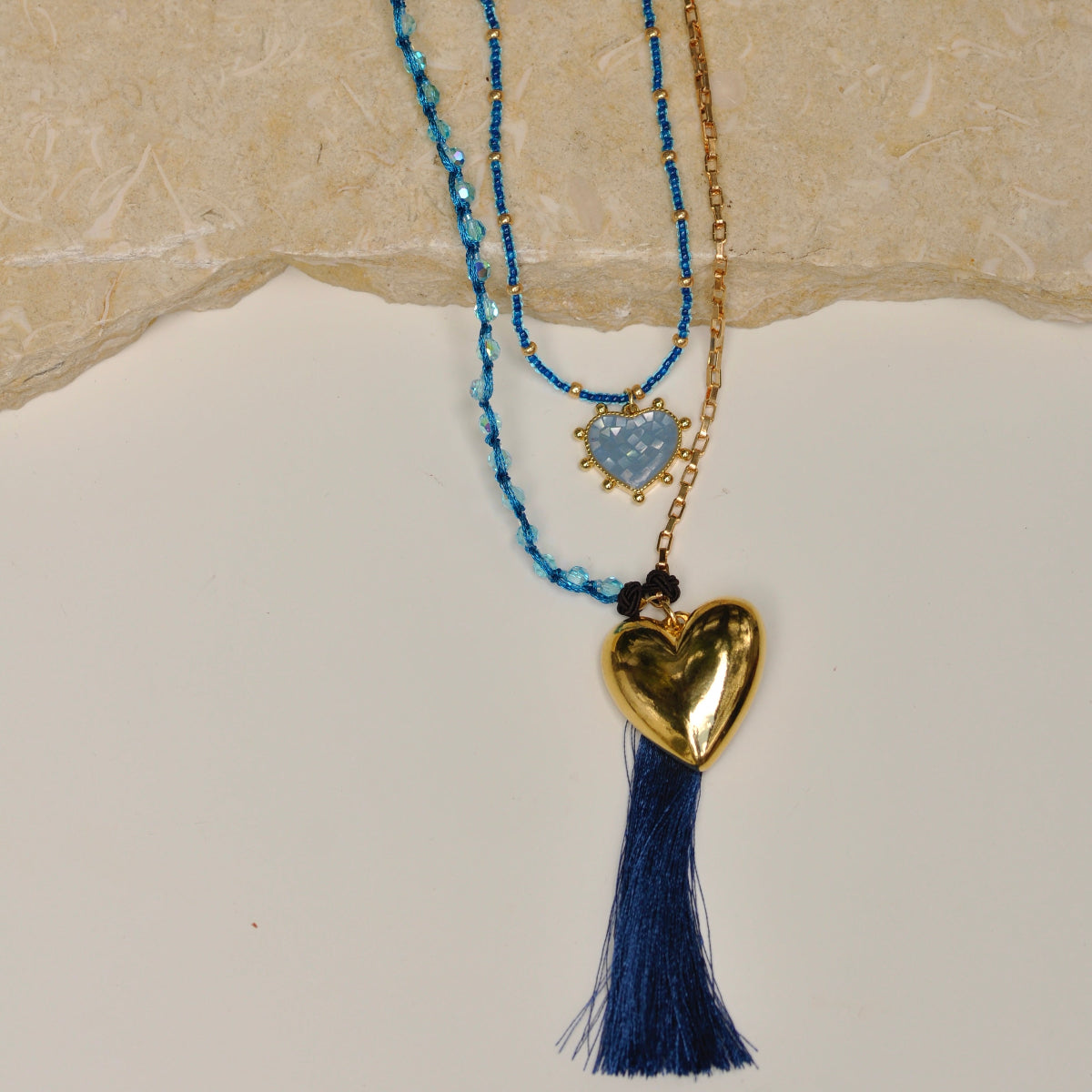 Collar Corazones de Esperanza