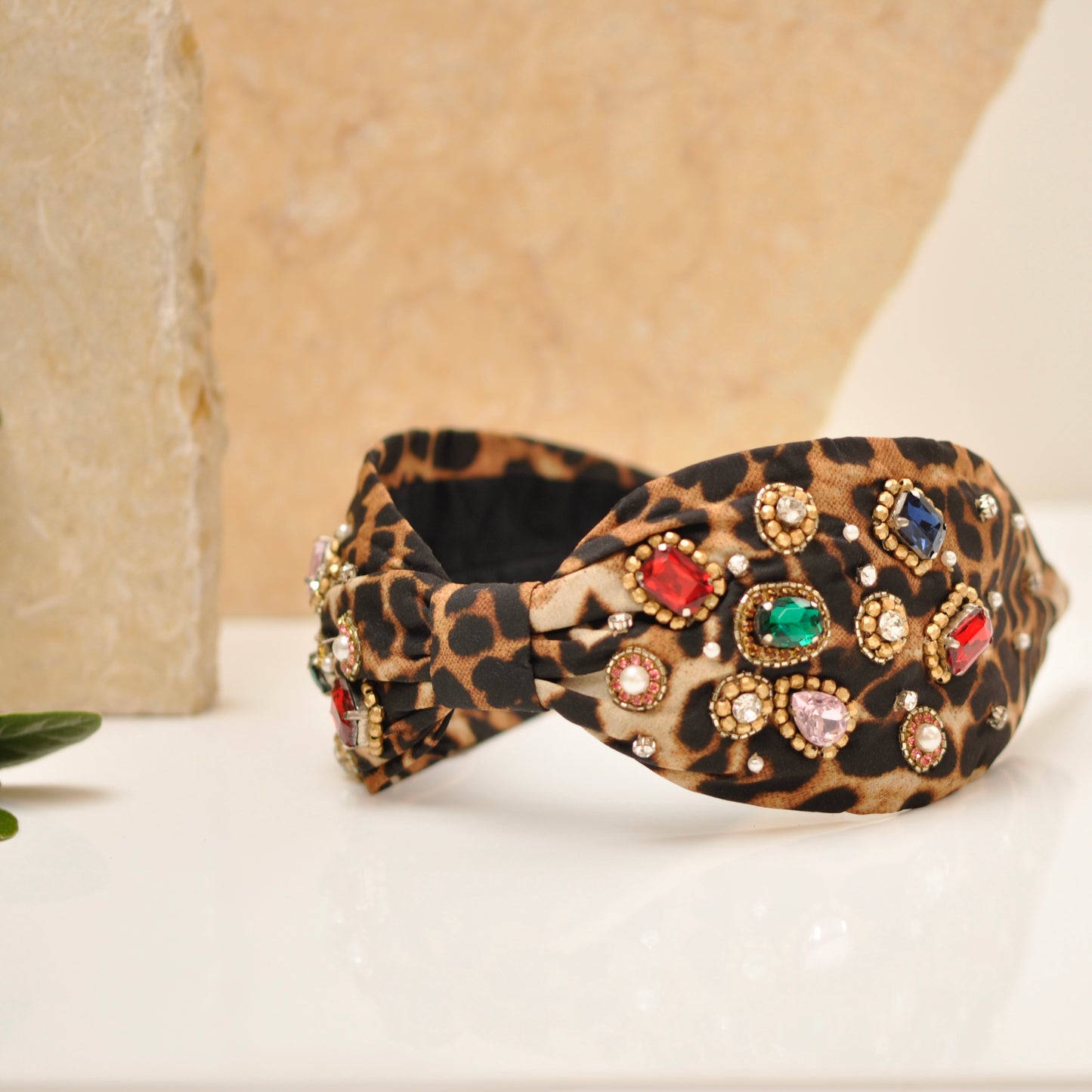 Diadema Leopard Crown