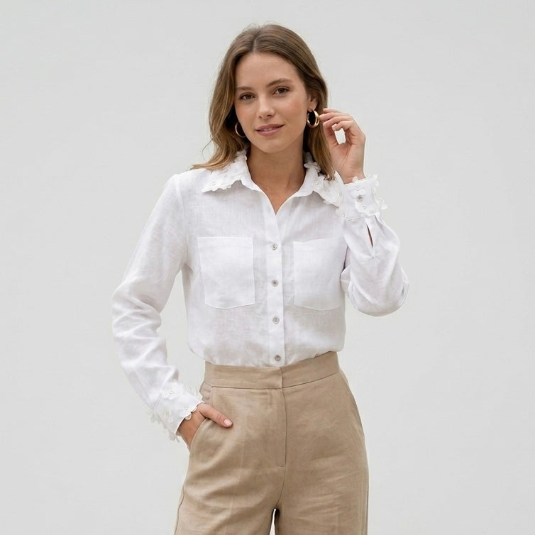 Camisa Lino Fiorella