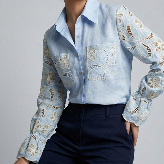 Camisa Lino Aria | Ana Lince