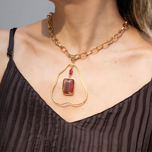 Colla Resplandor Ambar | Ana Lince