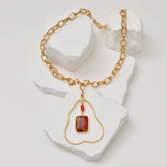 Colla Resplandor Ambar | Ana Lince