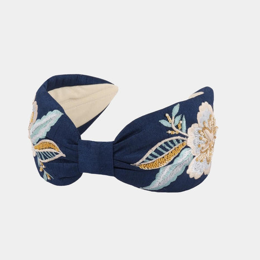 Diadema Jardin Azul Noche | Ana Lince