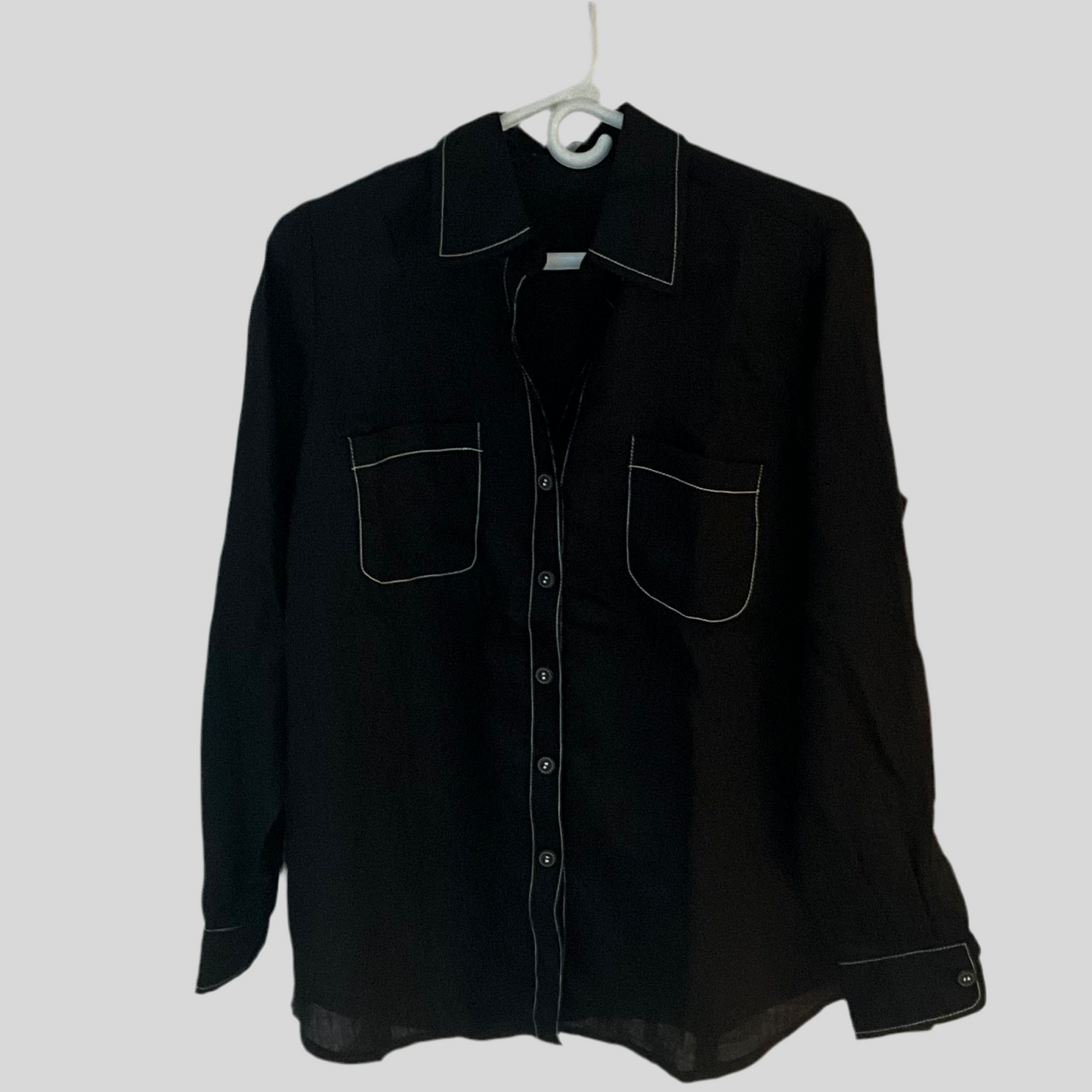 Camisa Lino con Botones