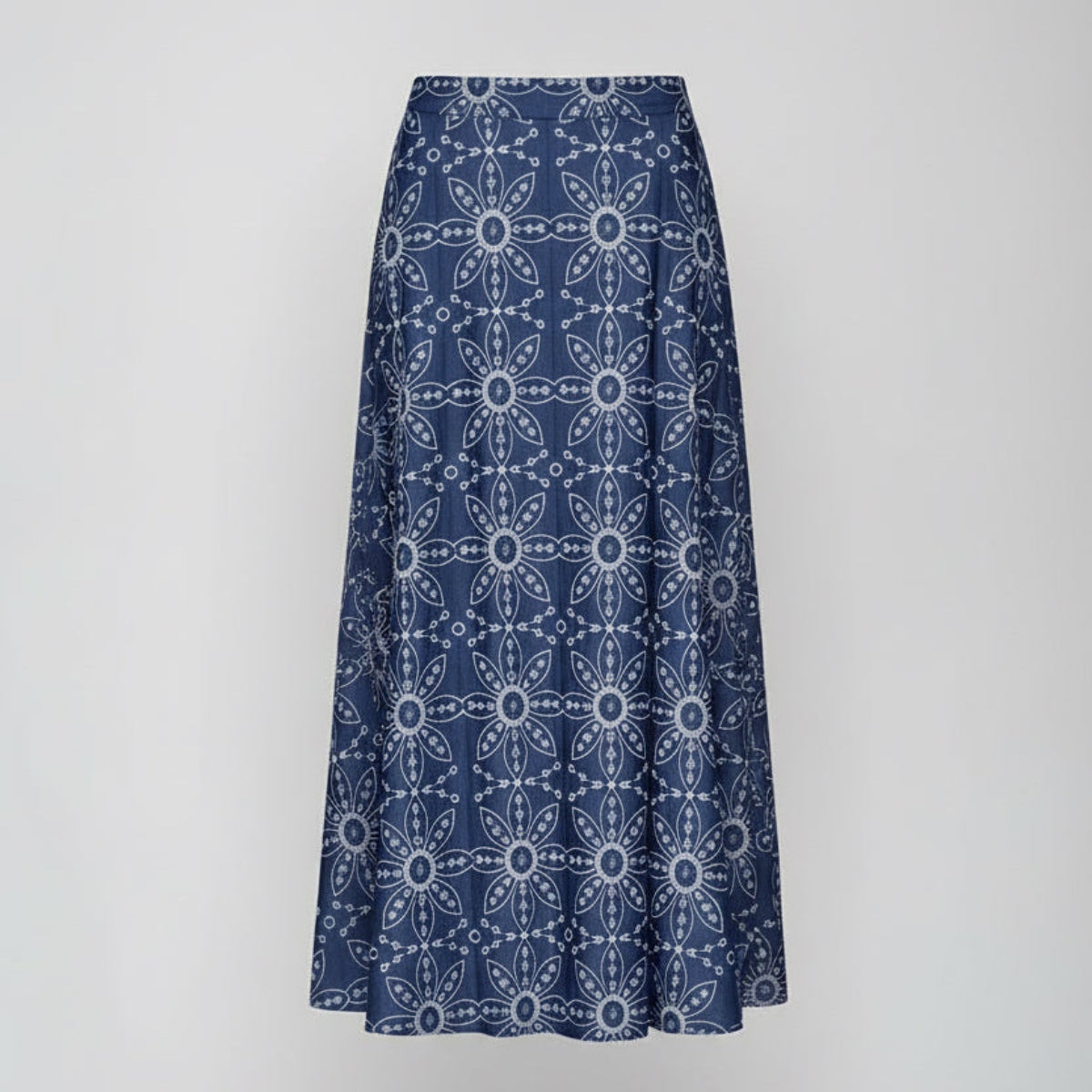 Vestido Indigo Floral | Ana Lince