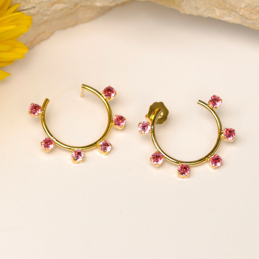 Candongas Aros de Cristal