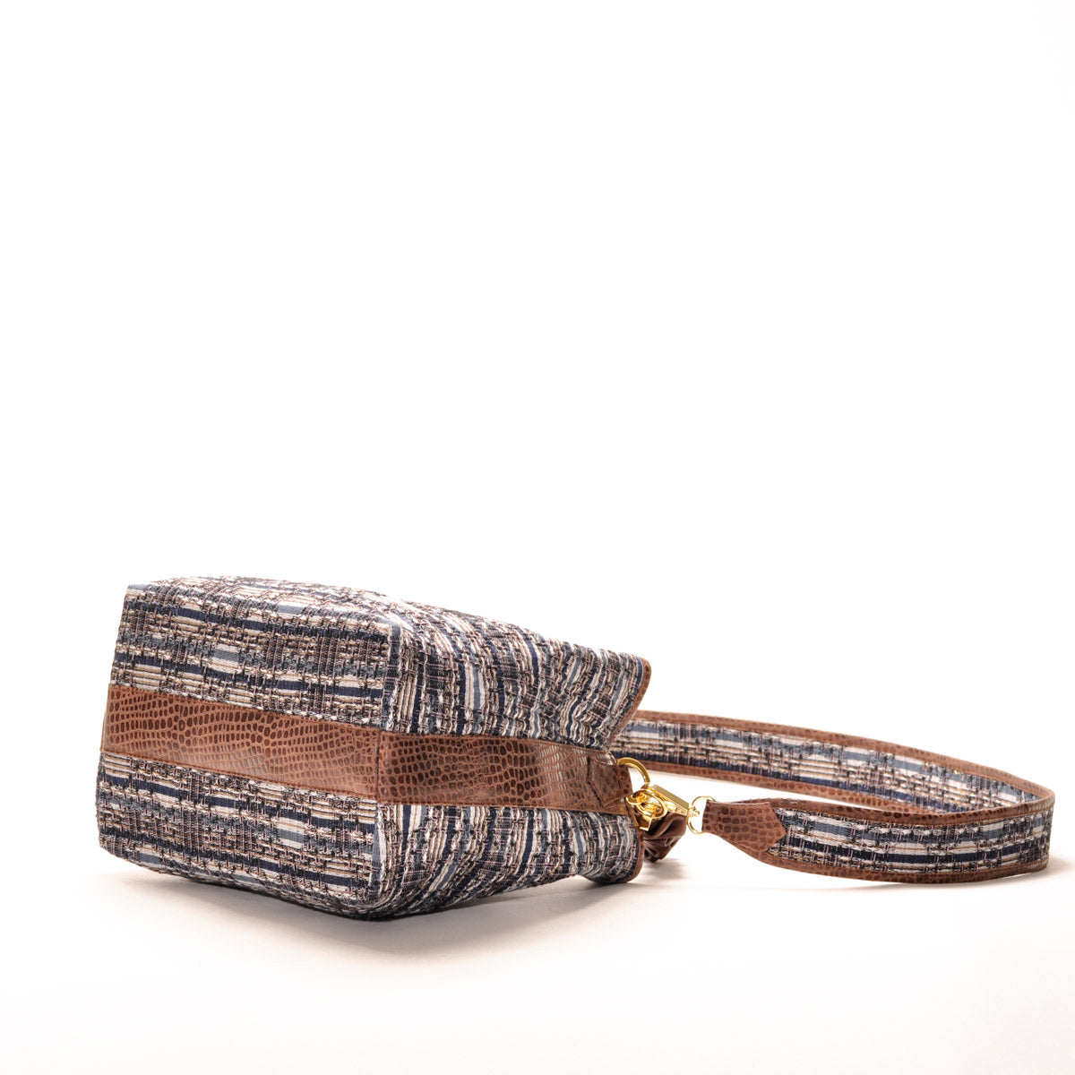 Bolso - Signature Bag Azul/Cafe - Ana Lince Accesorios - Accesorios para Mujer - Atemporales & Sostenibles