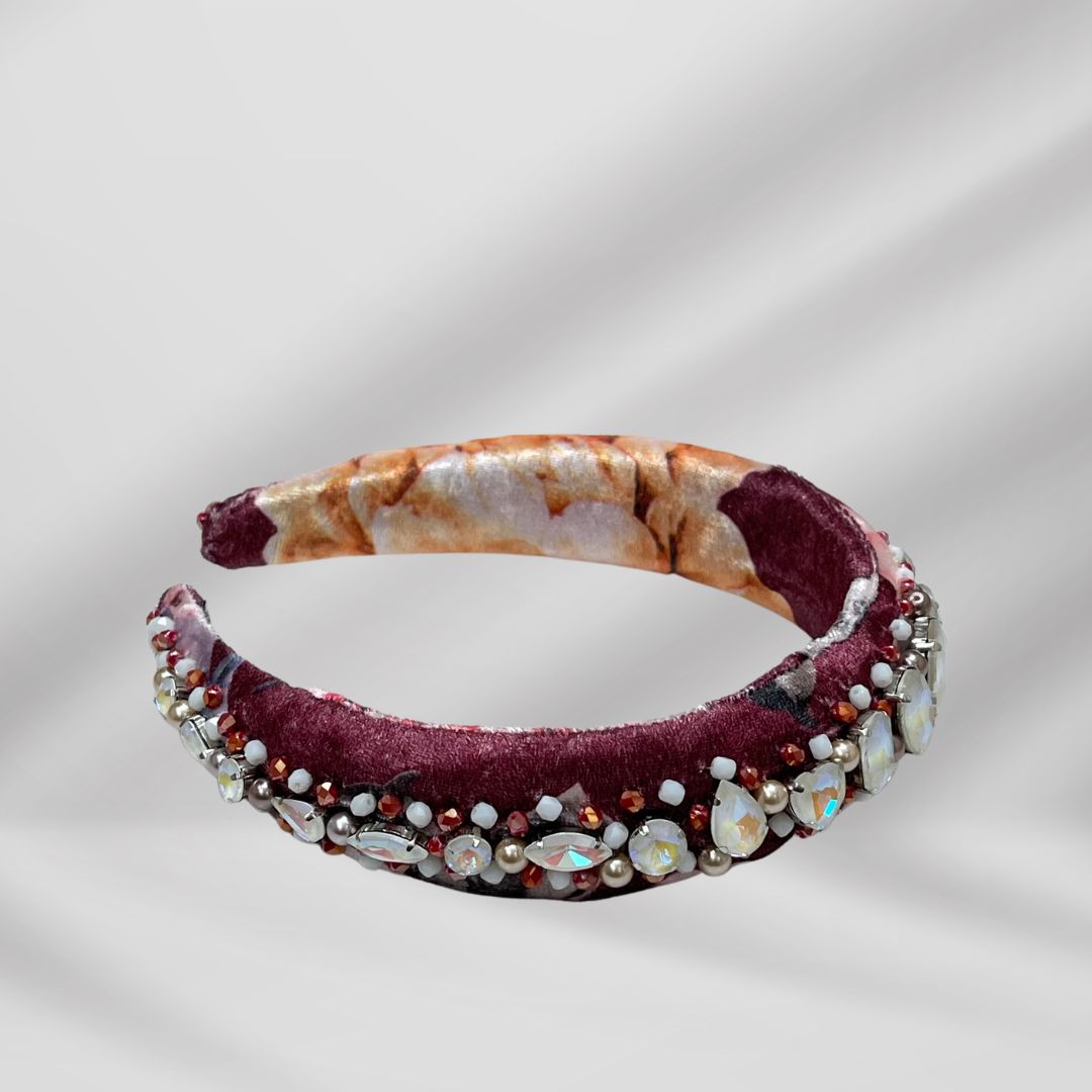 Diadema Velvet Crystal Princess - Ana Lince Accesorios - Accesorios para Mujer - Atemporales & Sostenibles