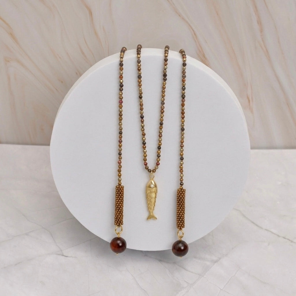 Collar Pez Dorado