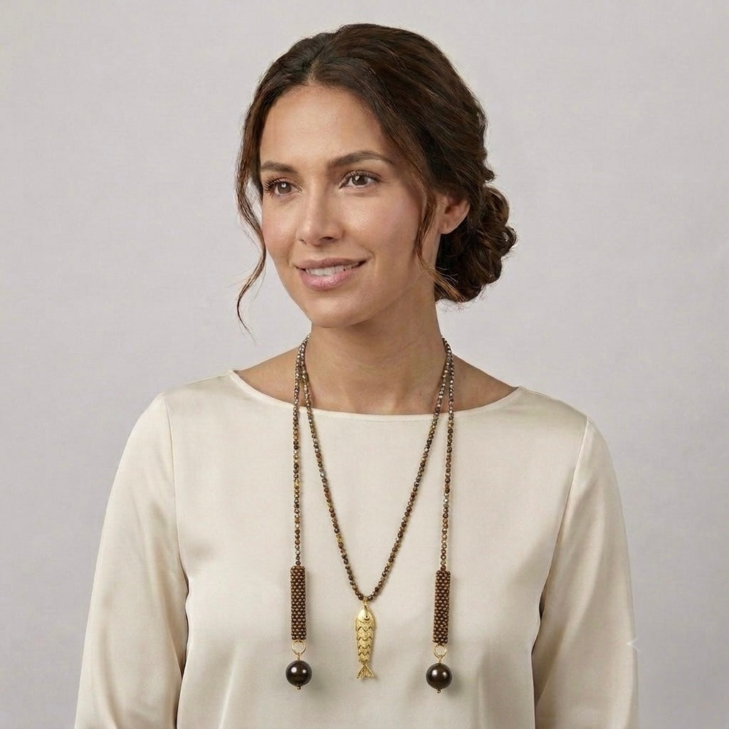 Collar Pez Dorado