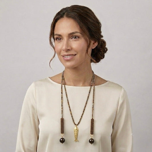 Collar Pez Dorado