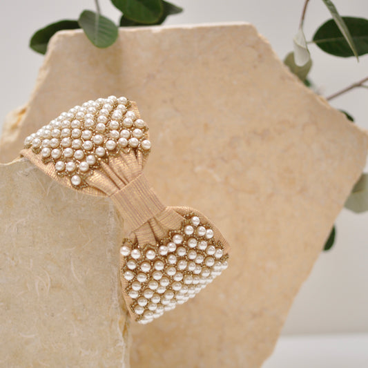 Diadema Golden Pearls
