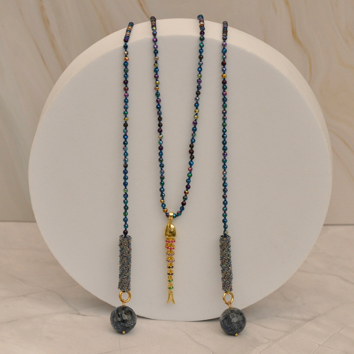 Collar Pez Espiral