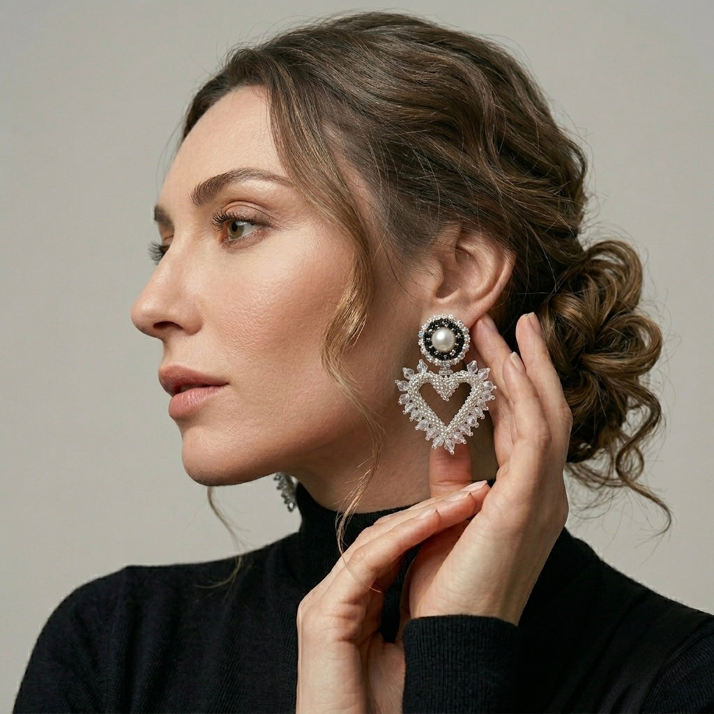Aretes Corazón | Ana Lince