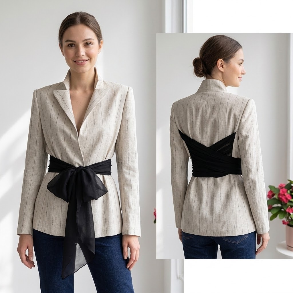 Blazer Nara Lino | Ana Lince
