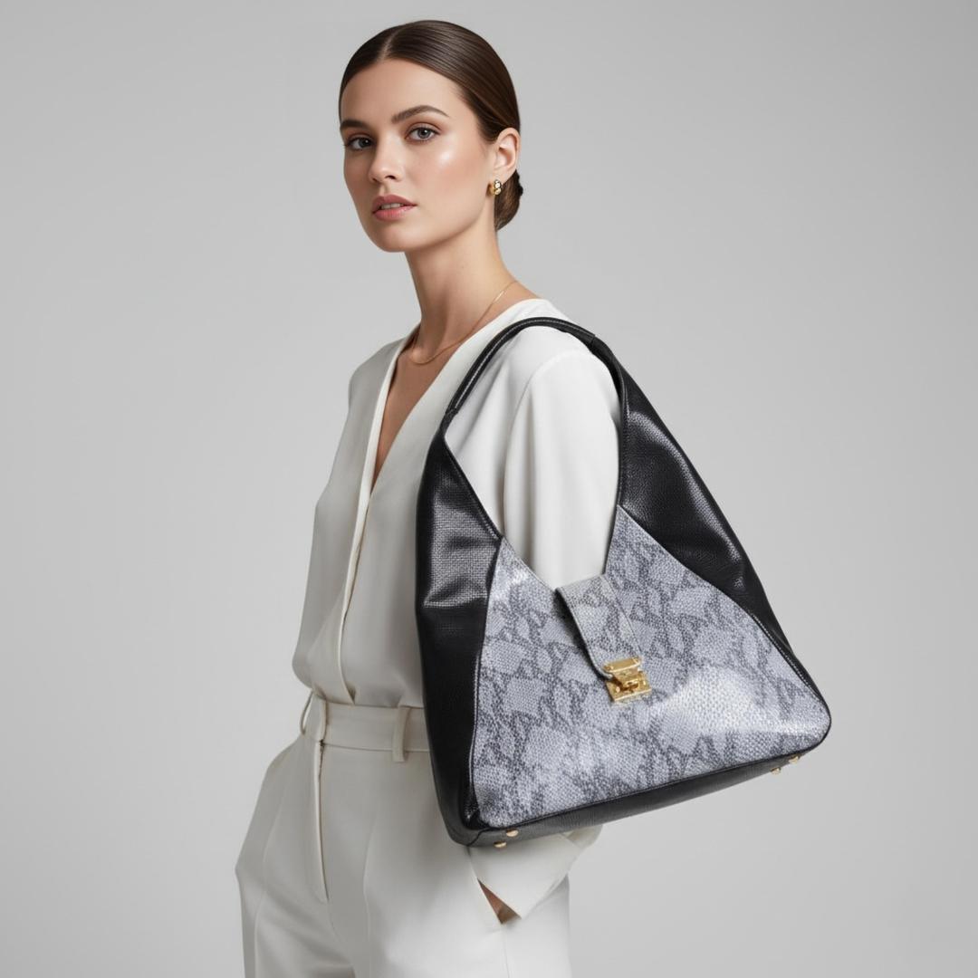 Bolso Amazona Snake Black | Ana Lince