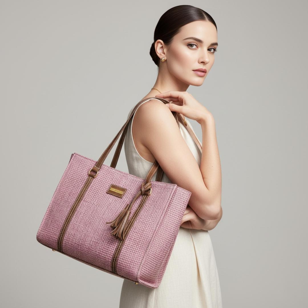 Bolso Milano Tote Pink | Ana Lince