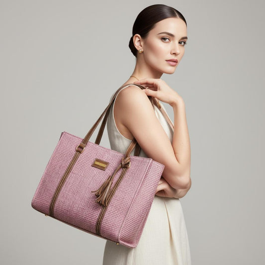Bolso Milano Tote Pink | Ana Lince