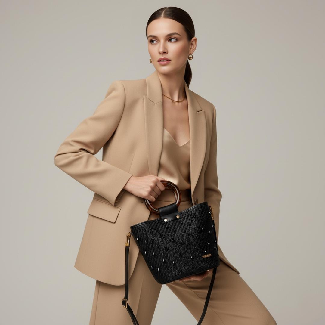 Bolso Rattan Handbag | Ana Lince
