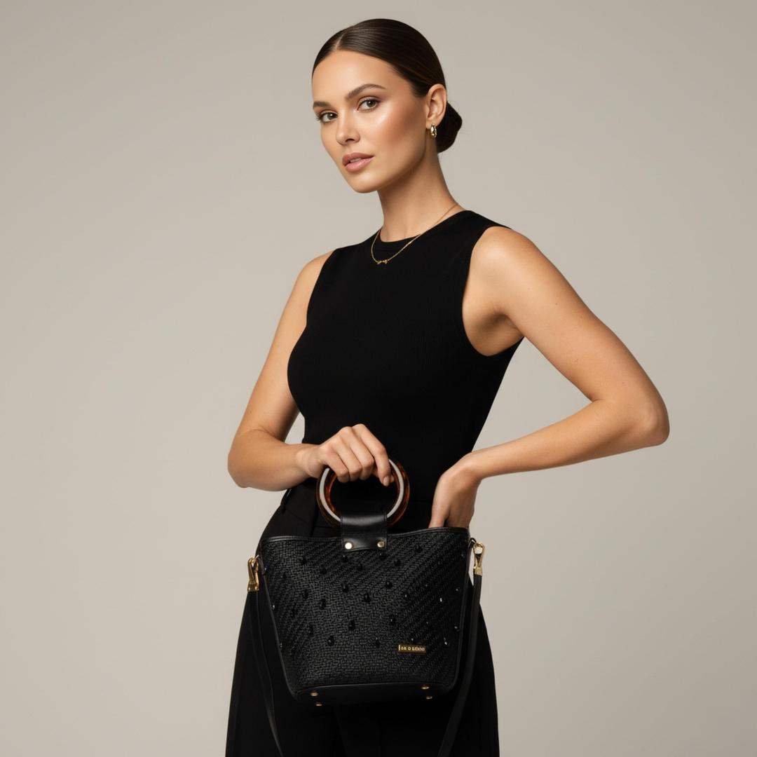 Bolso Rattan Handbag | Ana Lince