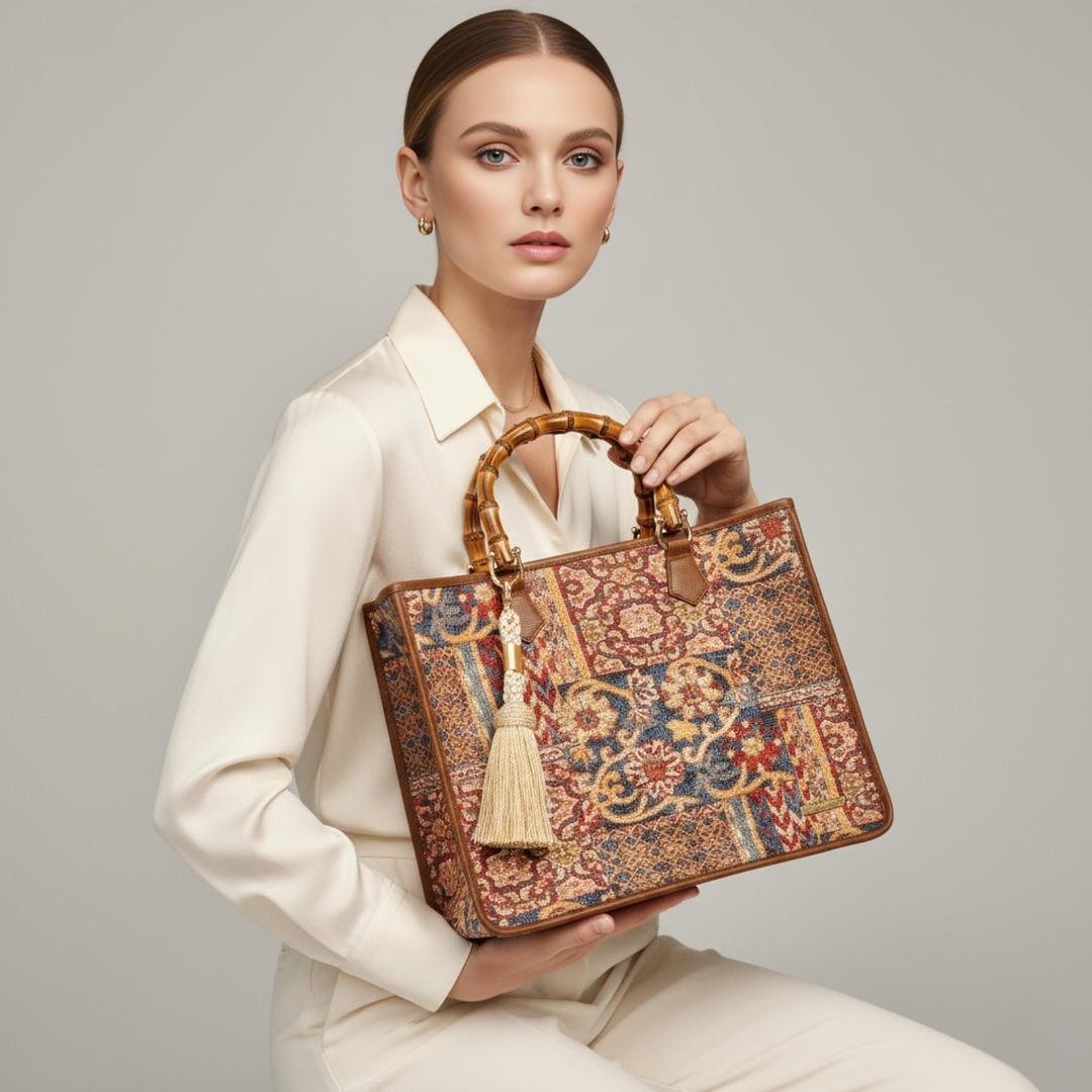 Bolso Tote Luxury Bag Morrocan | Ana Lince