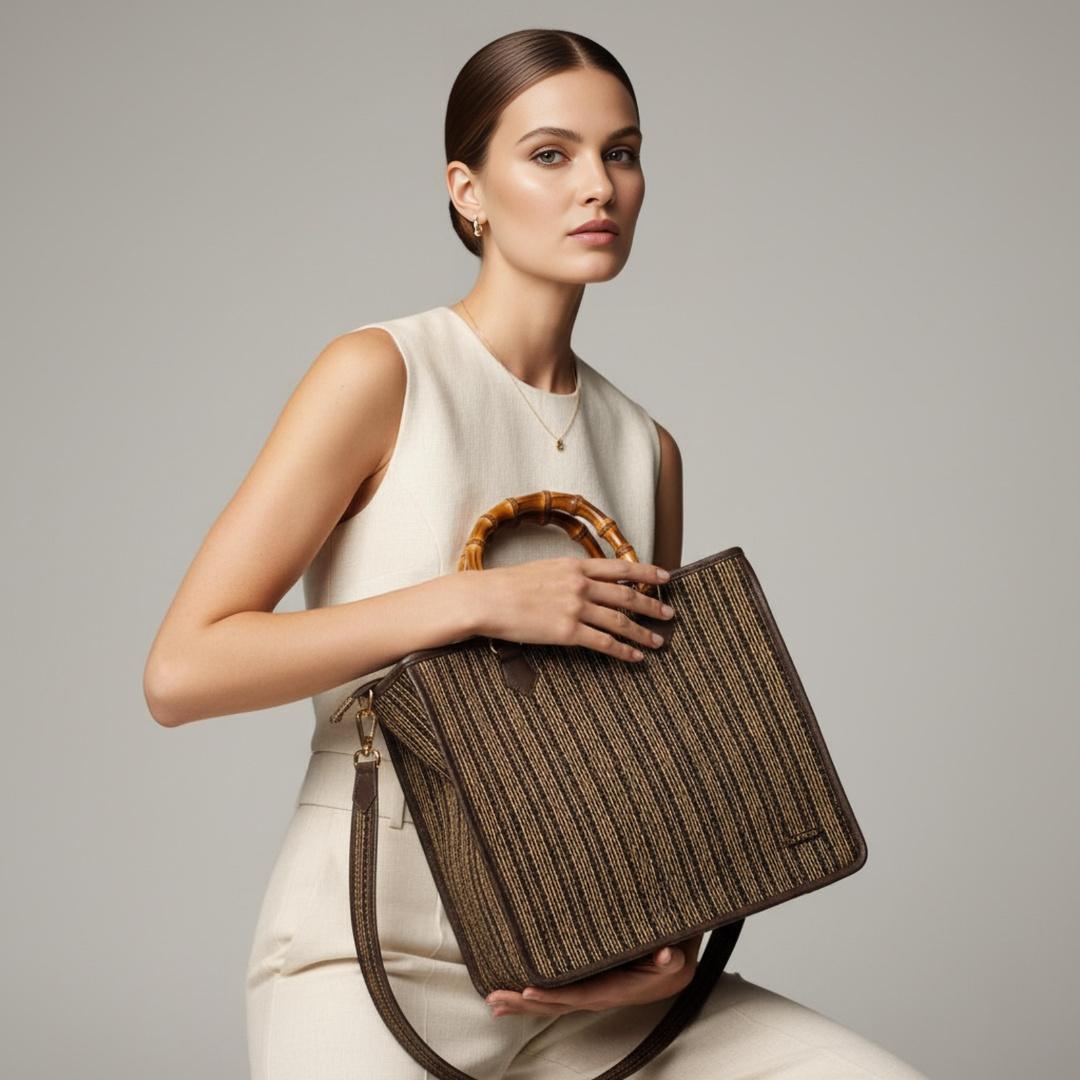 Bolso Tote Luxury Brown | Ana Lince