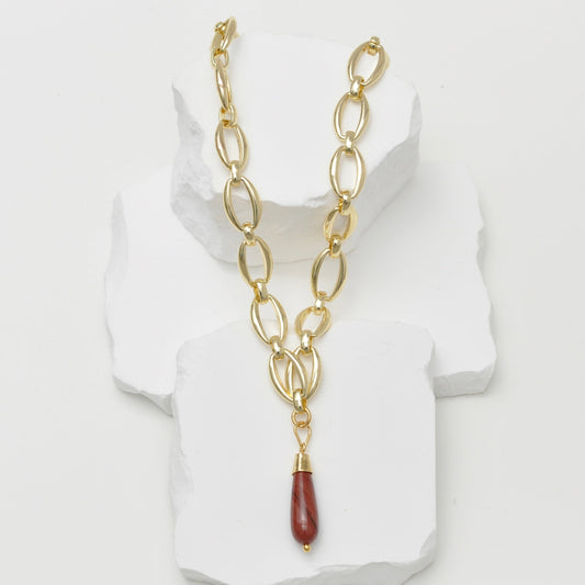 Collar Gota de Piedra