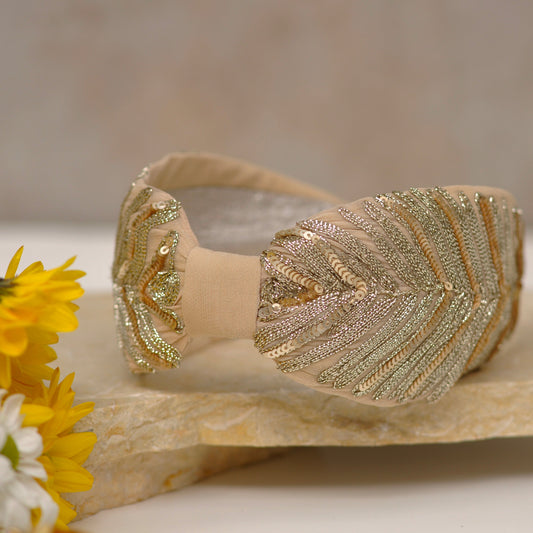 Diadema Plumas Boho Chic