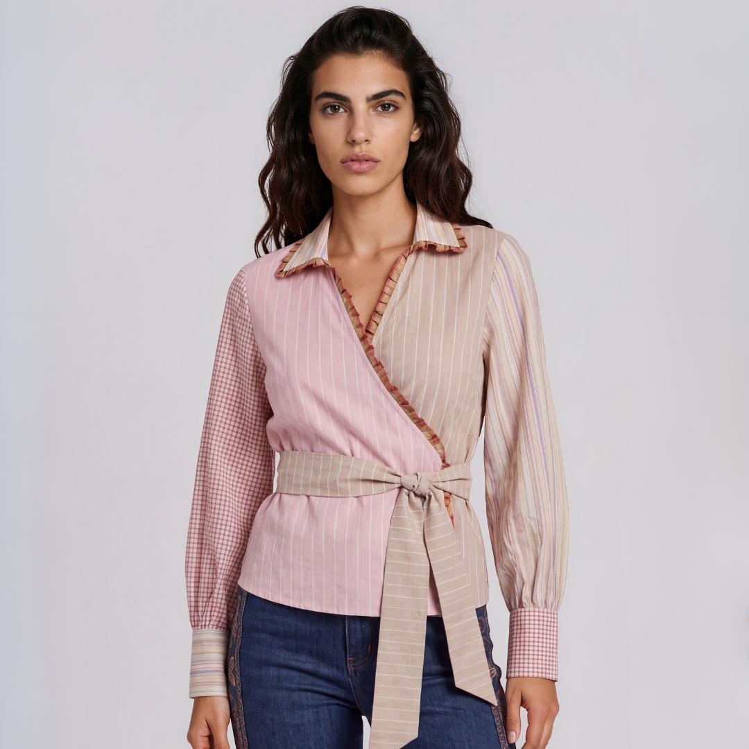 Camisa Cruzada Aria | Ana Lince - Colombia