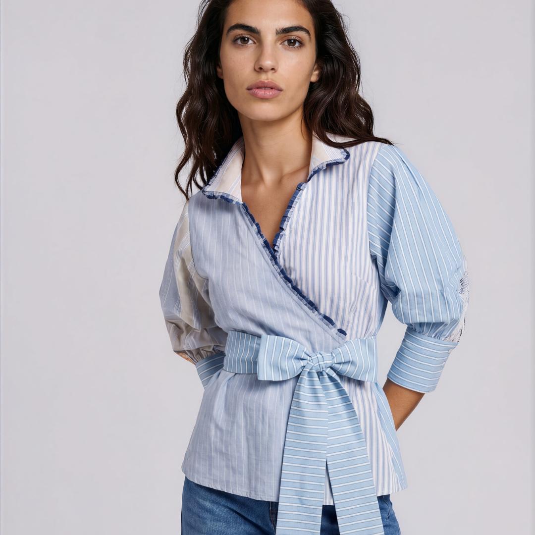 Camisa Cruzada Aria | Ana Lince - Colombia