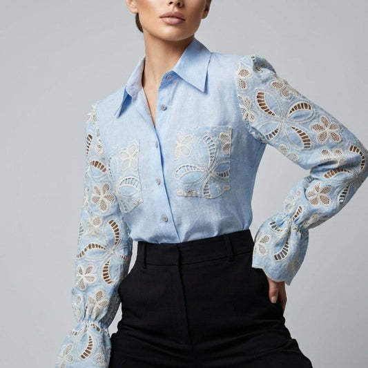 Camisa Lino Aria | Ana Lince