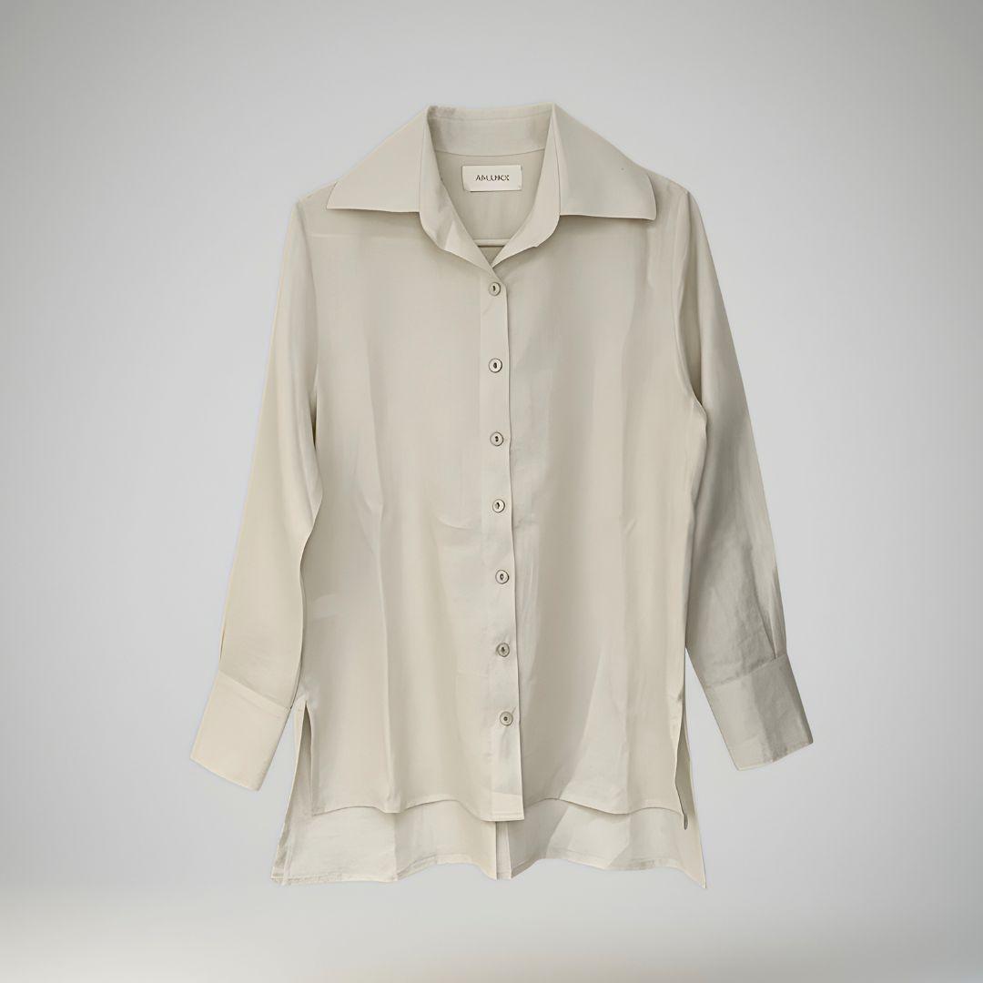 Camisa Lino Manga Larga | Ana Lince