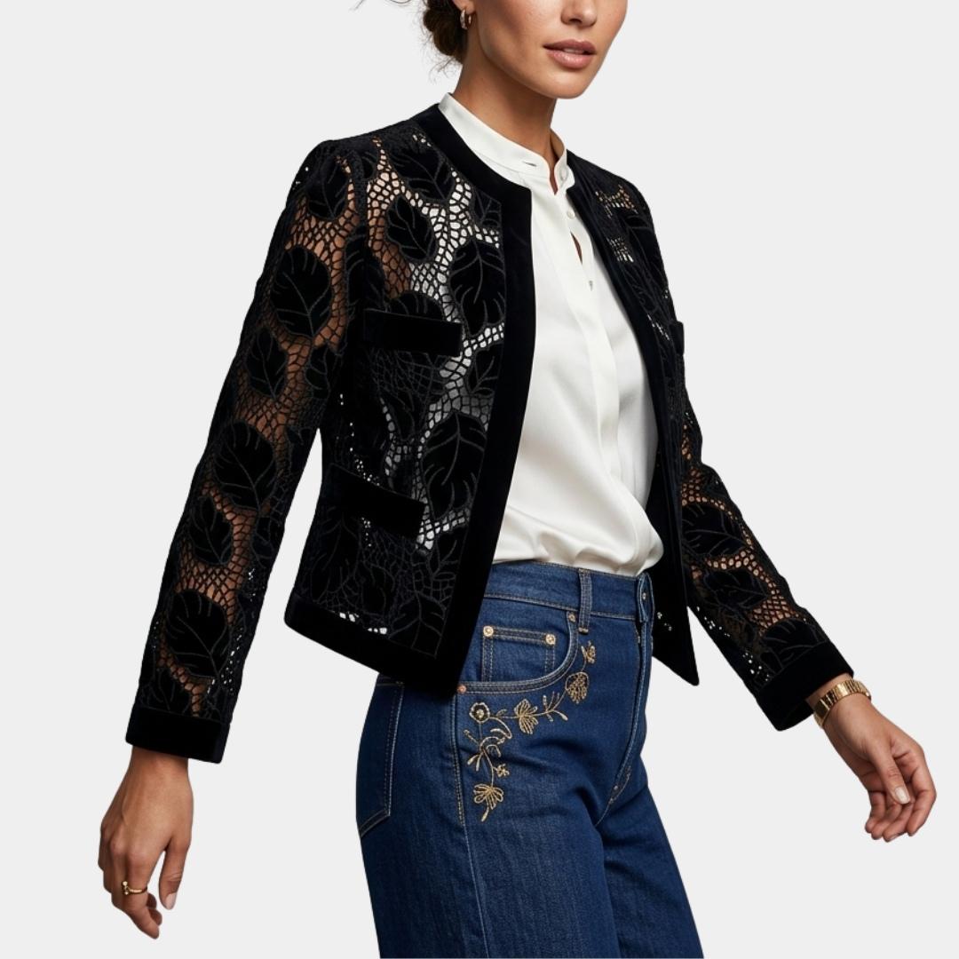 Chaqueta Gaia Noir | Ana Lince