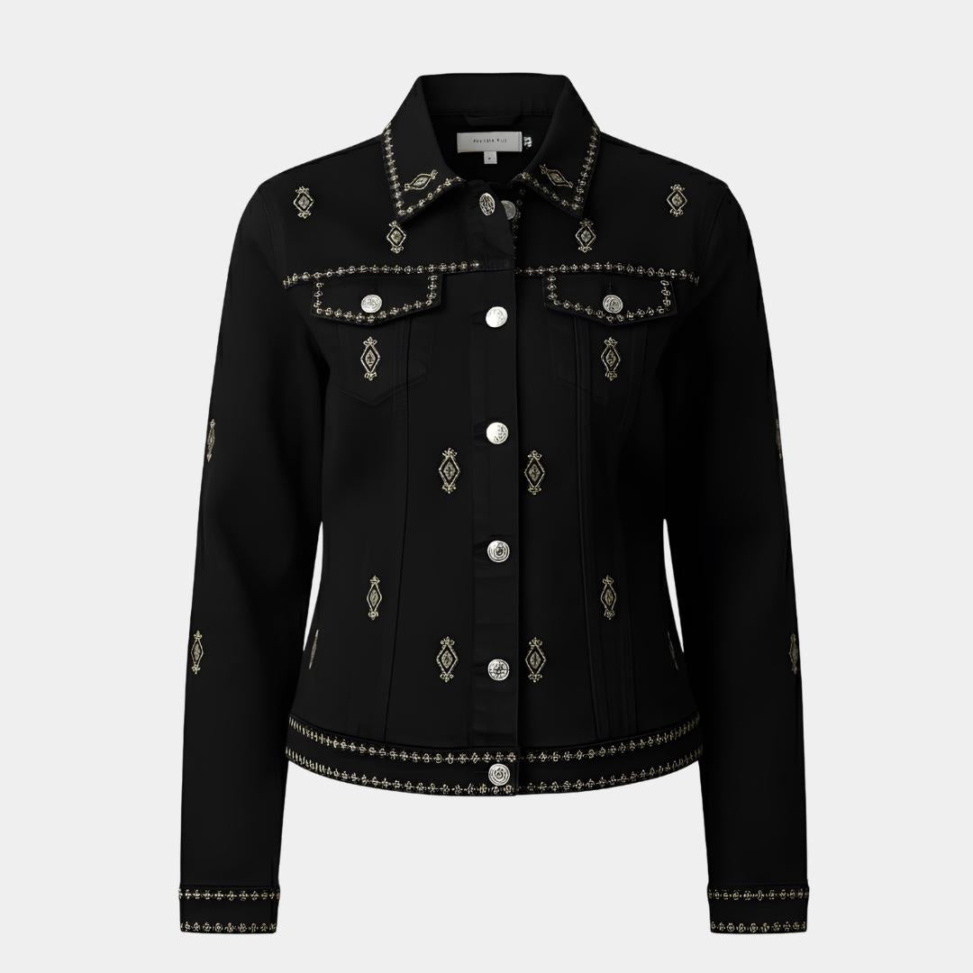 Chaqueta de Jean Negra | Ana Lince