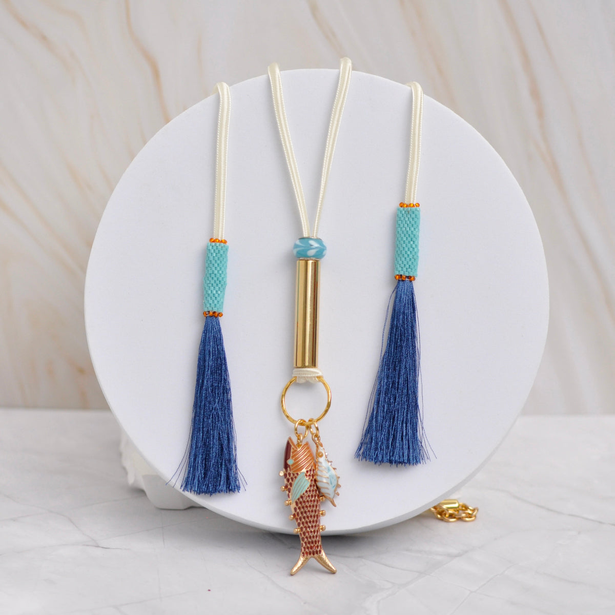 Collar Abrazo de Coral | Ana Lince