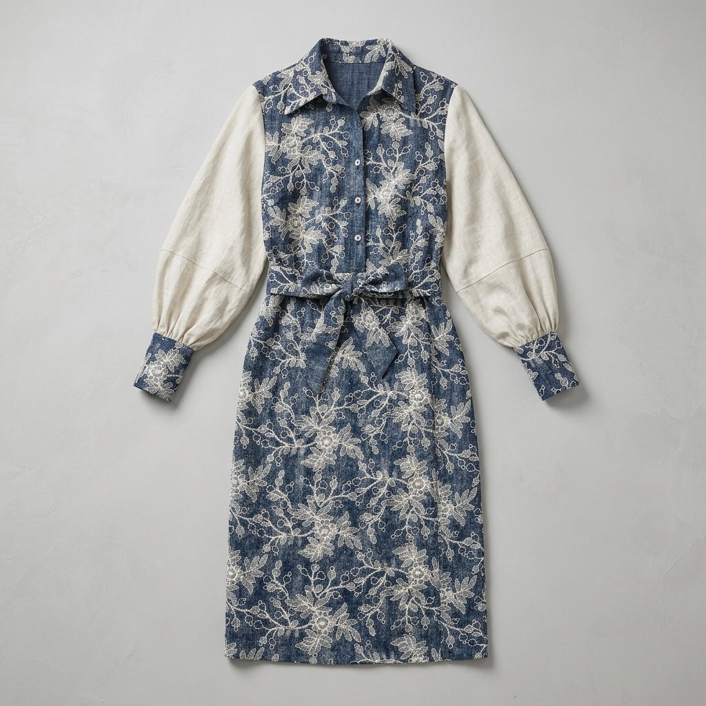 Conjunto Navy Flora | Ana Lince