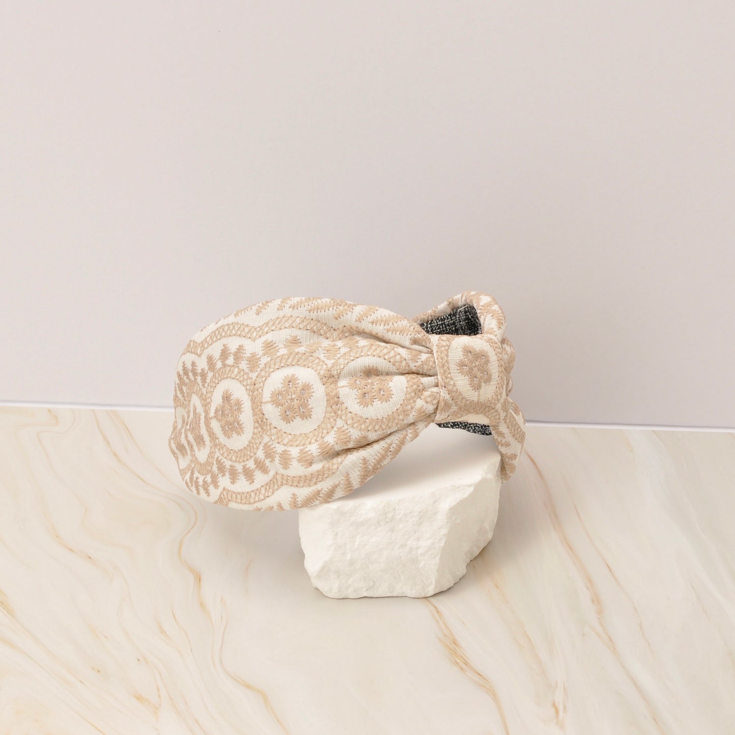 Diadema Aura Beige | Ana Lince