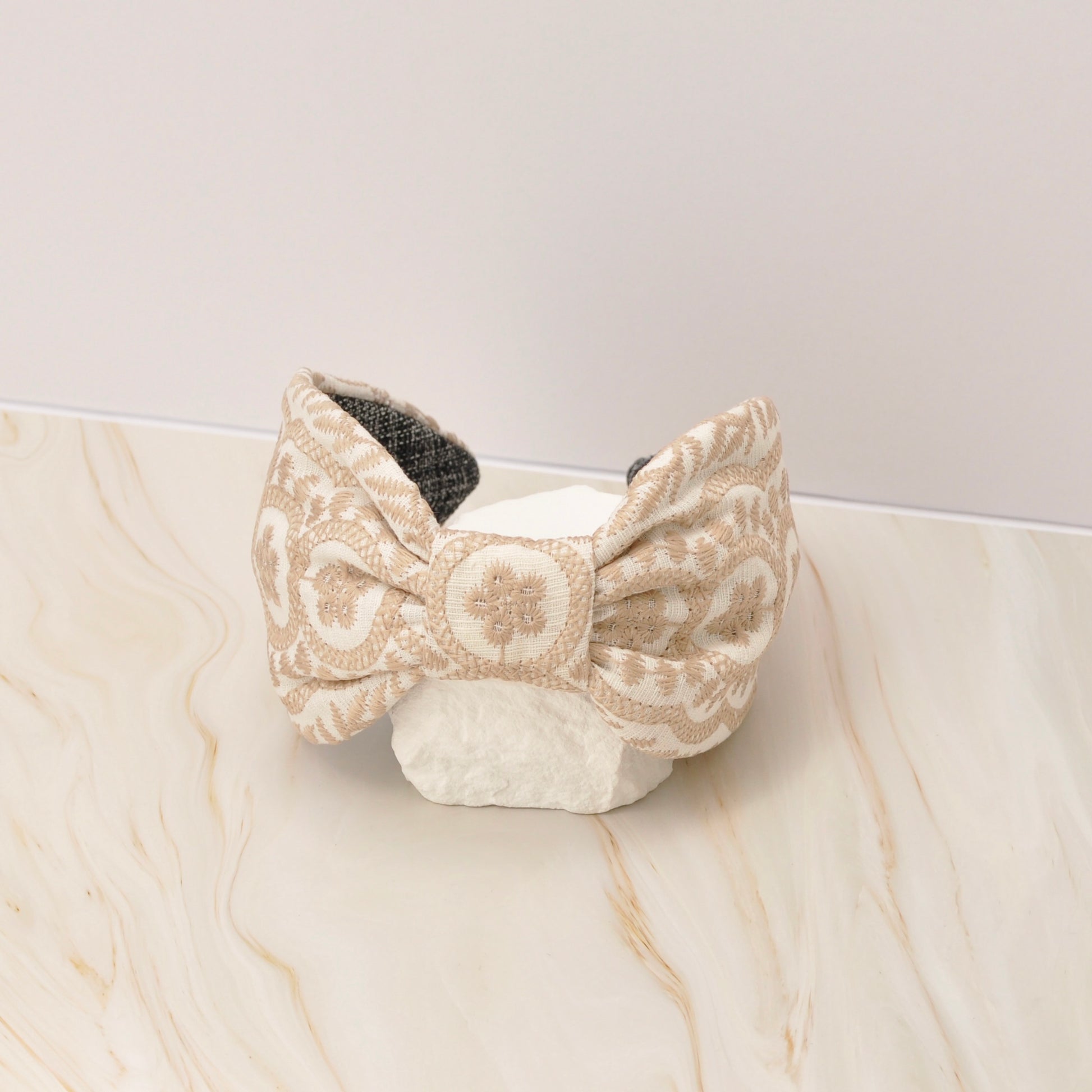 Diadema Aura Beige | Ana Lince